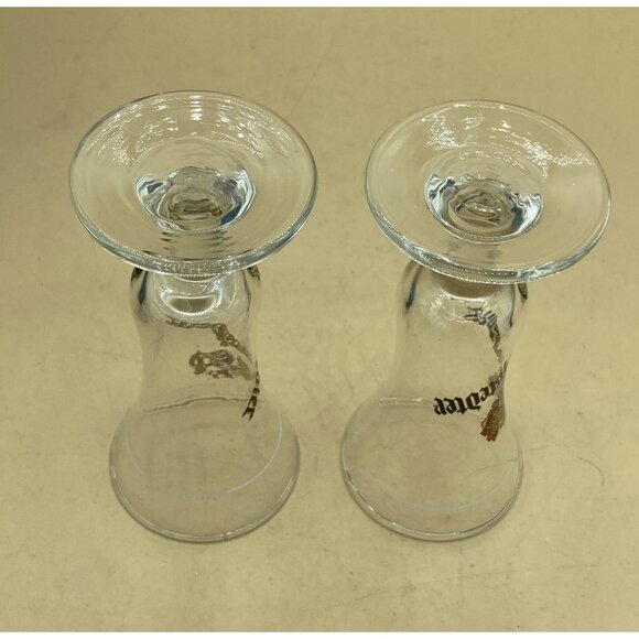 Vintage Martenstedter LOT 2 Shot Glass Bremen Germany Weizenkorn 2cl - Picture 2 of 8